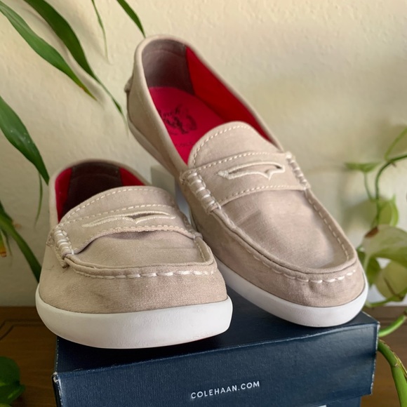 Natural chambray Pinch Weekender - Picture 1 of 12